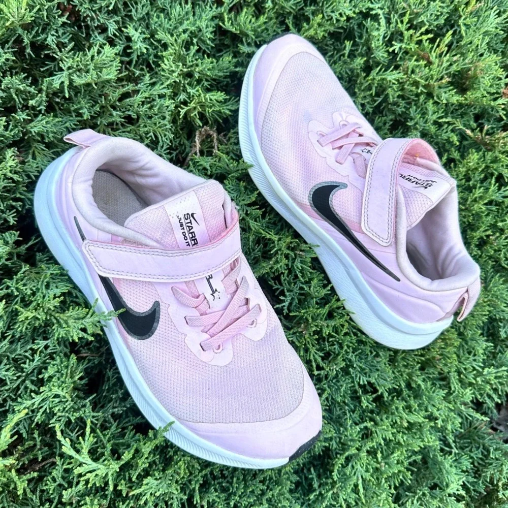 Nike Star Runner 3 Little Kids Athletic Shoes Size 1.5Y Pink Sneakers